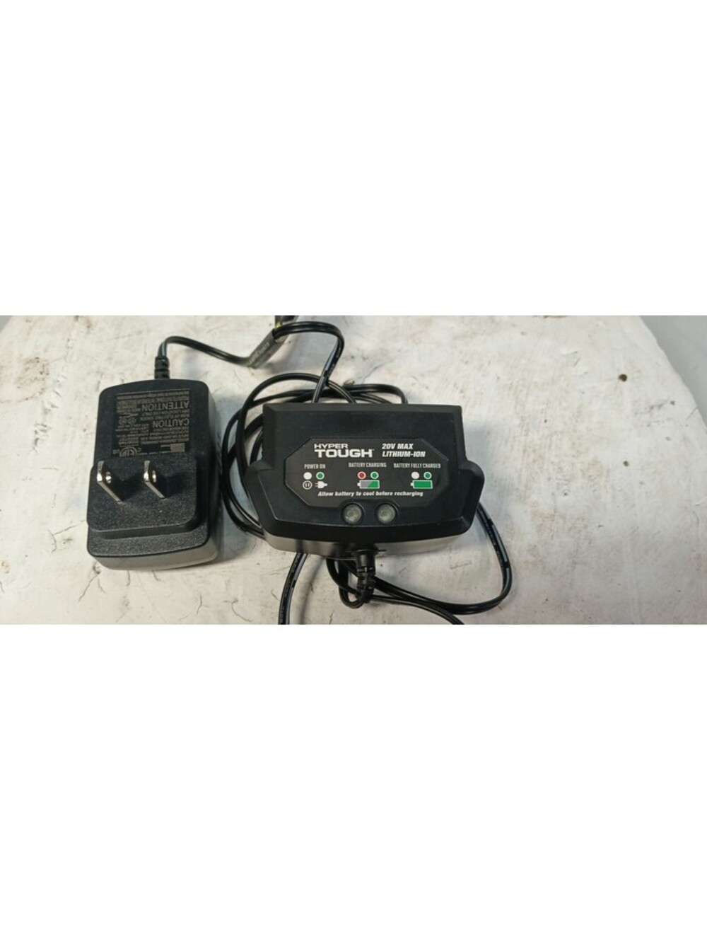 Hyper Tough 20V Max Lithium-Ion Power Tool Battery Charger